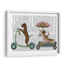 Scooter Boxeador - Fab Funky | Cuadro decorativo de Canvas Lab