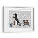 Scooter Dachshund - Fab Funky | Cuadro decorativo de Canvas Lab