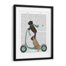 Scooter Pug - Fab Funky | Cuadro decorativo de Canvas Lab