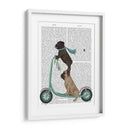 Scooter Pug - Fab Funky | Cuadro decorativo de Canvas Lab