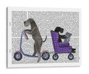 Scooter Schnauzer - Fab Funky | Cuadro decorativo de Canvas Lab