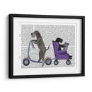 Scooter Schnauzer - Fab Funky | Cuadro decorativo de Canvas Lab
