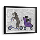 Scooter Schnauzer - Fab Funky | Cuadro decorativo de Canvas Lab