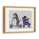 Scooter Schnauzer - Fab Funky | Cuadro decorativo de Canvas Lab