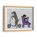 Scooter Schnauzer - Fab Funky | Cuadro decorativo de Canvas Lab