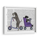 Scooter Schnauzer - Fab Funky | Cuadro decorativo de Canvas Lab