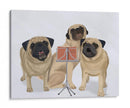 Coro De Pug - Fab Funky | Cuadro decorativo de Canvas Lab