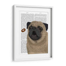 Pug, Catch 1 - Fab Funky | Cuadro decorativo de Canvas Lab