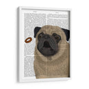 Pug, Catch 1 - Fab Funky | Cuadro decorativo de Canvas Lab