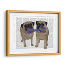 Pugs Y Tela Hueso - Fab Funky | Cuadro decorativo de Canvas Lab