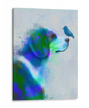 Beagle Blue Splash - Fab Funky | Cuadro decorativo de Canvas Lab