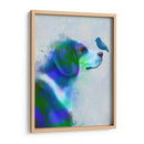 Beagle Blue Splash - Fab Funky | Cuadro decorativo de Canvas Lab