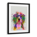 Beagle Rainbow Splash 2 - Fab Funky | Cuadro decorativo de Canvas Lab