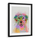 Splash Amarillo De Labrador Arco Iris - Fab Funky | Cuadro decorativo de Canvas Lab