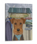 Airedale Surf Shack - Fab Funky | Cuadro decorativo de Canvas Lab