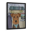 Airedale Surf Shack - Fab Funky | Cuadro decorativo de Canvas Lab
