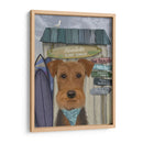 Airedale Surf Shack - Fab Funky | Cuadro decorativo de Canvas Lab