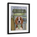 Beagle Surf Shack - Fab Funky | Cuadro decorativo de Canvas Lab