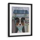 Border Collie, Tricolor, Surf Shack - Fab Funky | Cuadro decorativo de Canvas Lab