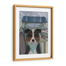 Border Collie, Tricolor, Surf Shack - Fab Funky | Cuadro decorativo de Canvas Lab