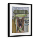 Shepherd Alemán Surf Shack - Fab Funky | Cuadro decorativo de Canvas Lab