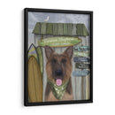 Shepherd Alemán Surf Shack - Fab Funky | Cuadro decorativo de Canvas Lab
