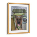 Shepherd Alemán Surf Shack - Fab Funky | Cuadro decorativo de Canvas Lab