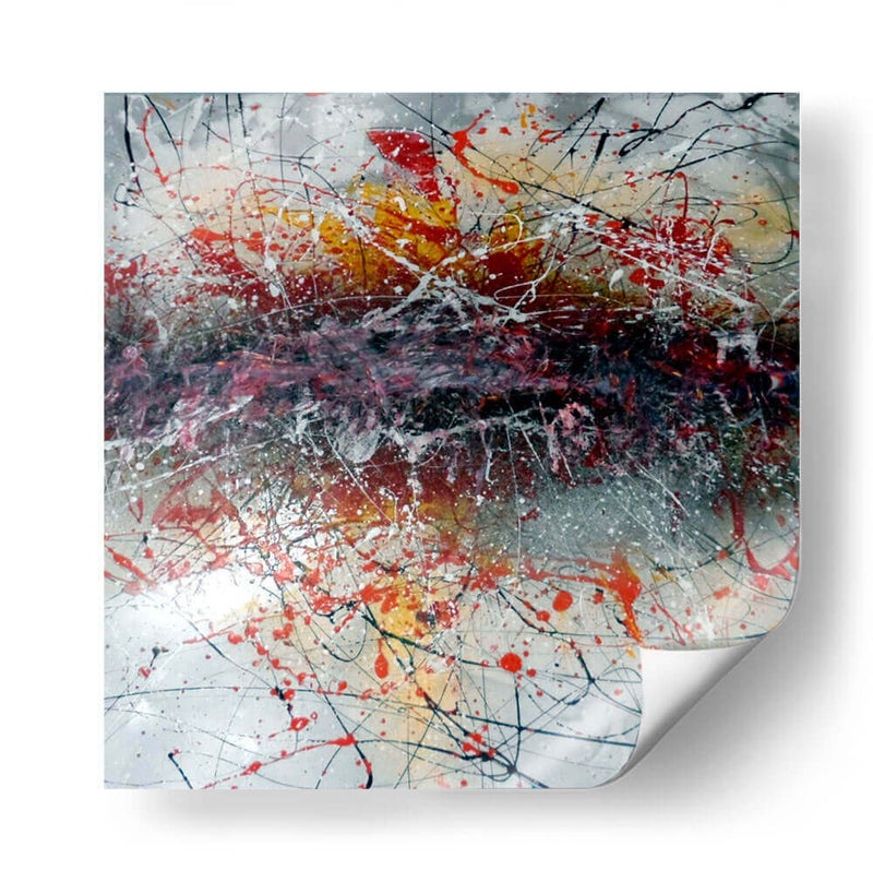 Nacimiento de volcán - Carlos Pixley | Cuadro decorativo de Canvas Lab