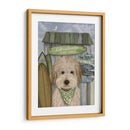 Labradoodle, Crema, Choza De Surf - Fab Funky | Cuadro decorativo de Canvas Lab