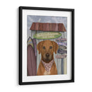 Rhodesian Ridgeback Surf Shack - Fab Funky | Cuadro decorativo de Canvas Lab