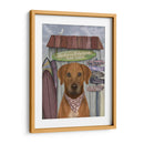 Rhodesian Ridgeback Surf Shack - Fab Funky | Cuadro decorativo de Canvas Lab