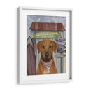 Rhodesian Ridgeback Surf Shack - Fab Funky | Cuadro decorativo de Canvas Lab