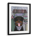 Rottweiller Surf Shack - Fab Funky | Cuadro decorativo de Canvas Lab