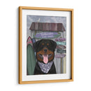 Rottweiller Surf Shack - Fab Funky | Cuadro decorativo de Canvas Lab