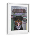 Rottweiller Surf Shack - Fab Funky | Cuadro decorativo de Canvas Lab