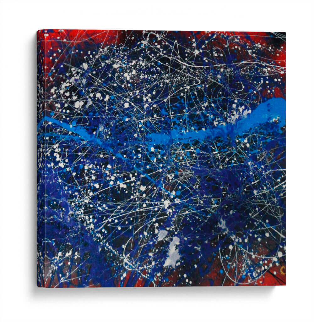 Nébula azul - Carlos Pixley | Cuadro decorativo de Canvas Lab