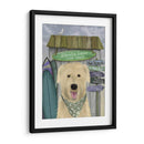 Wheaten Terrier Surf Shack - Fab Funky | Cuadro decorativo de Canvas Lab