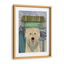 Wheaten Terrier Surf Shack - Fab Funky | Cuadro decorativo de Canvas Lab