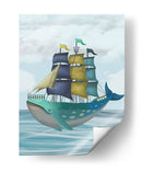 Barco De Ballena - Fab Funky | Cuadro decorativo de Canvas Lab