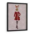 Conejito De Moda De Navidad De Navidad - Fab Funky | Cuadro decorativo de Canvas Lab