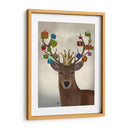 Regalo De Navidad Rodamiento De Ciervos - Fab Funky | Cuadro decorativo de Canvas Lab