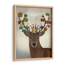 Regalo De Navidad Rodamiento De Ciervos - Fab Funky | Cuadro decorativo de Canvas Lab