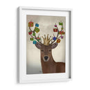 Regalo De Navidad Rodamiento De Ciervos - Fab Funky | Cuadro decorativo de Canvas Lab