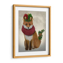 Navidad Holly Y Fox Ivy - Fab Funky | Cuadro decorativo de Canvas Lab