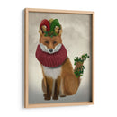 Navidad Holly Y Fox Ivy - Fab Funky | Cuadro decorativo de Canvas Lab