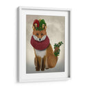 Navidad Holly Y Fox Ivy - Fab Funky | Cuadro decorativo de Canvas Lab