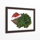 Navidad Holly Hedgehog - Fab Funky | Cuadro decorativo de Canvas Lab