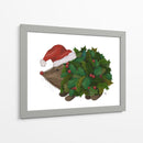 Navidad Holly Hedgehog - Fab Funky | Cuadro decorativo de Canvas Lab