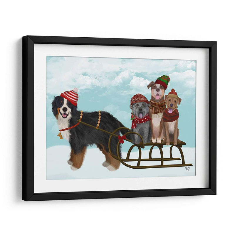 Navidad Mutt Sted - Fab Funky | Cuadro decorativo de Canvas Lab