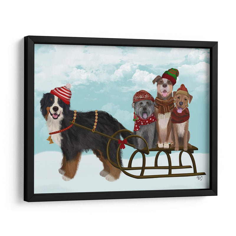 Navidad Mutt Sted - Fab Funky | Cuadro decorativo de Canvas Lab